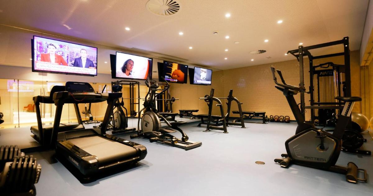 O centro de fitness e/ou as comodidades de fitness de Montebelo Viseu Congress Hotel & Spa