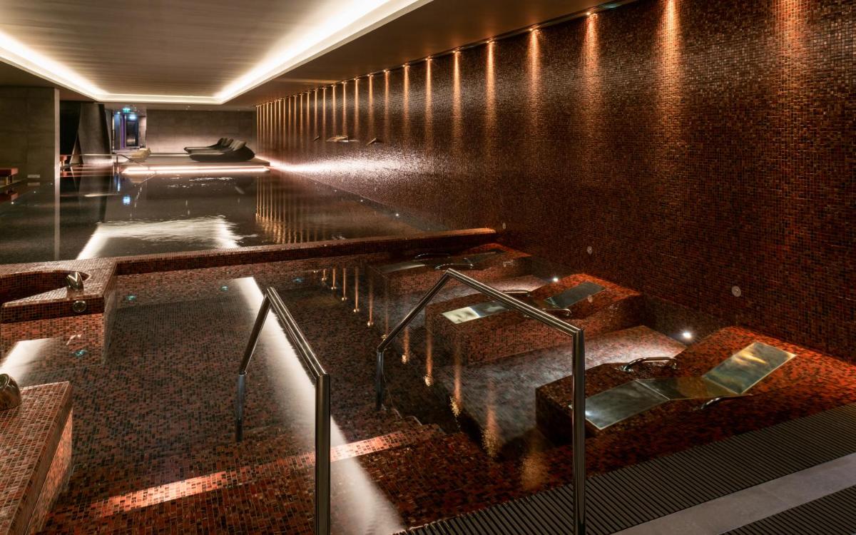 Uma área de estar em Hilton Porto Gaia