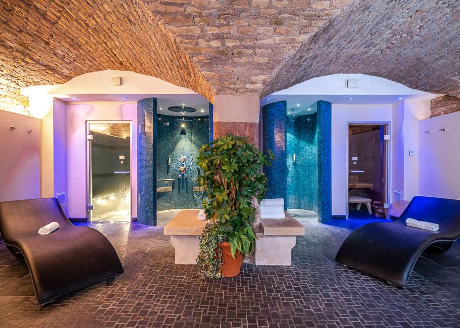 Spa avec jacuzzi et piscine intérieure à Strasbourg Hôtel & Spa Le Bouclier D'or