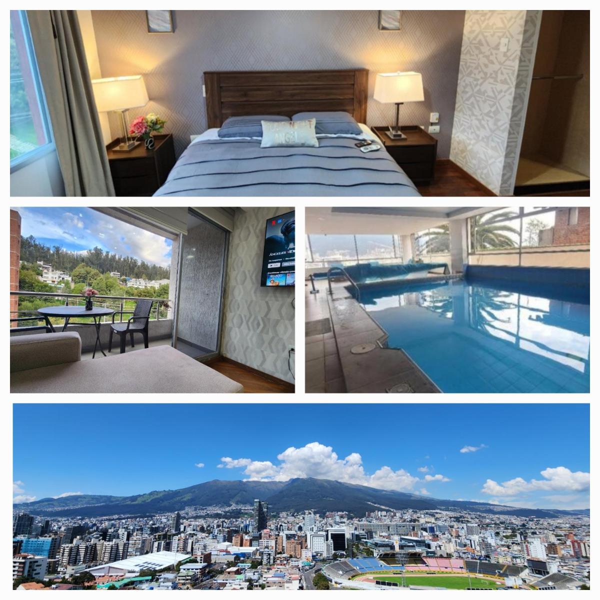 Excelente Vista panoramica,piscina,sauna,seguridad 24h,acojedor,confortable,Excellent panoramic view, swimming pool, private security 24h comfortable and cozy - Housity
