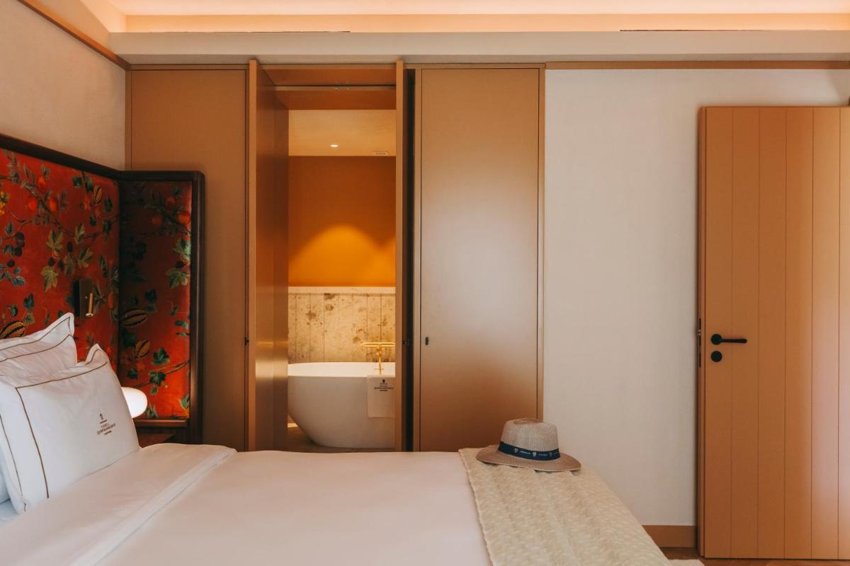 Uma cama ou camas num quarto em Torel Quinta da Vacaria - Douro Valley