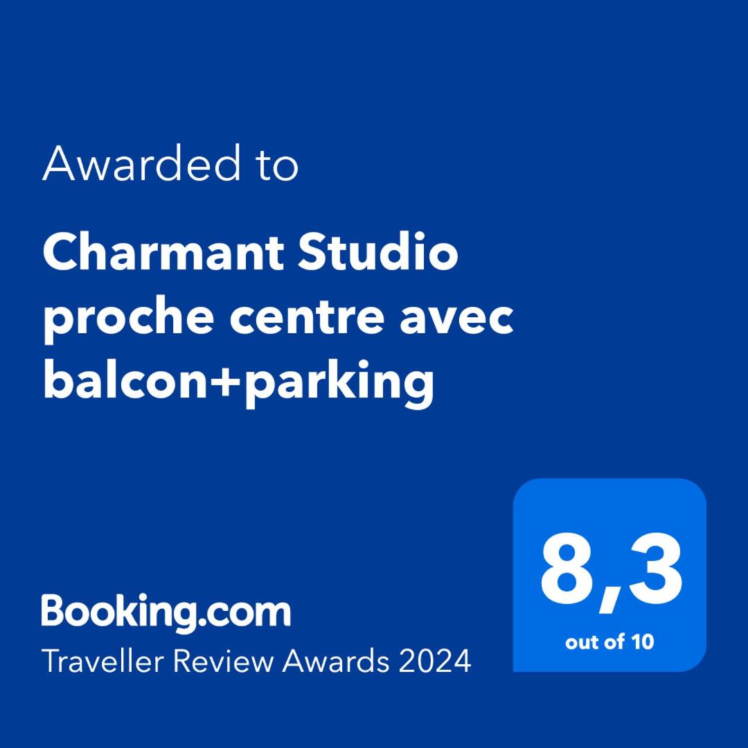 Charmant Studio proche centre avec balcon+parking - Housity