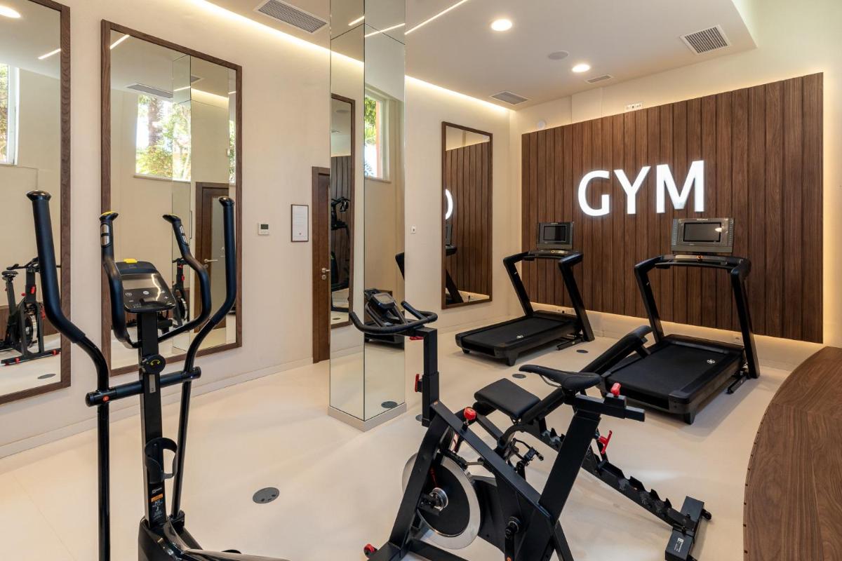 O centro de fitness e/ou as comodidades de fitness de Belavista Da Luz - Wellness & Lifestyle Hotel