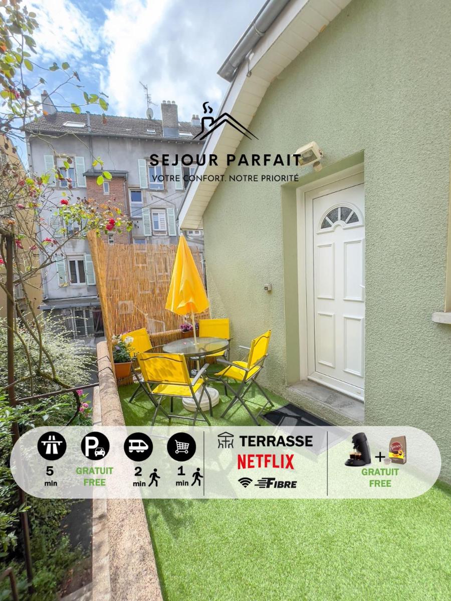 Maisonnette Le Faubourg - CENTRE VILLE, TERRASSE ET NETFLIX - Housity