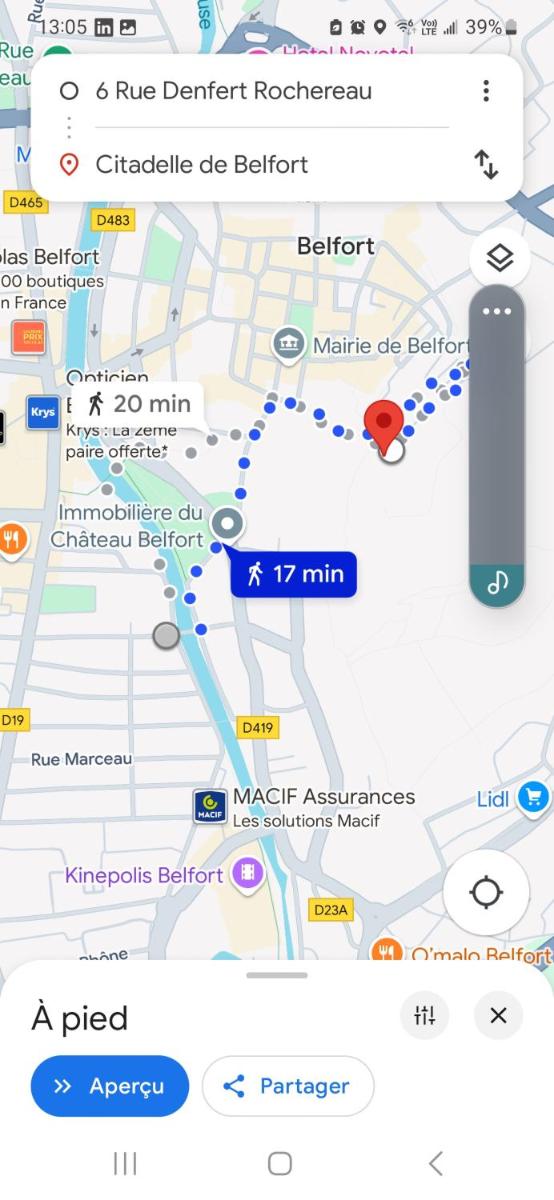 Le Denfert - Wifi Netflix - Quais de Savoureuse - Housity