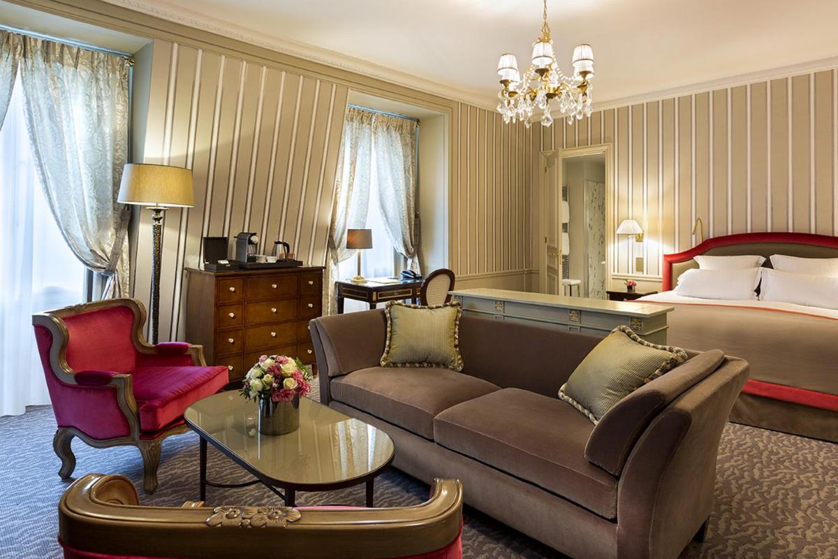 Un ou plusieurs lits dans un hébergement de l'établissement Hotel Westminster