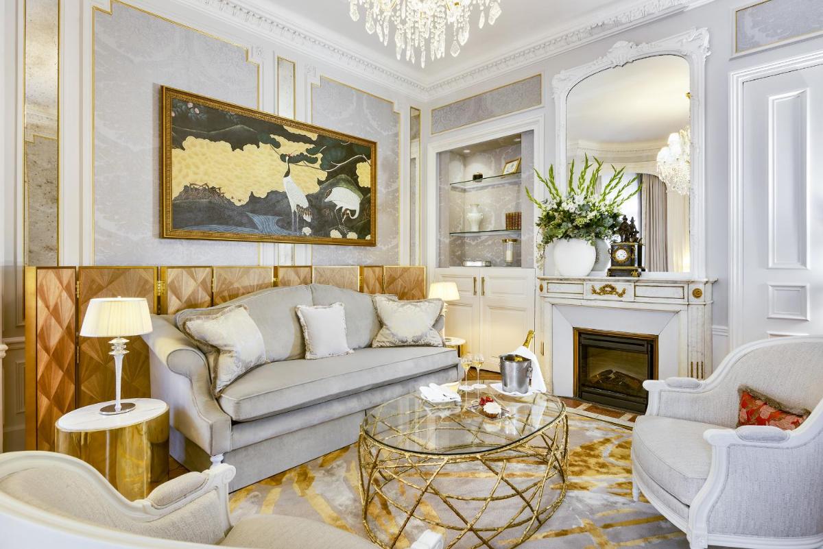 Coin salon dans l'établissement Hotel Westminster