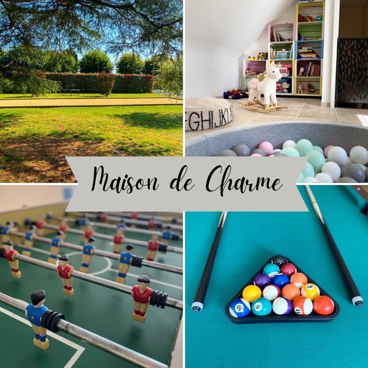 Au Gré des Souvenirs, gite 4 à 10 pers, clim, jacuzzi, loisirs - Housity