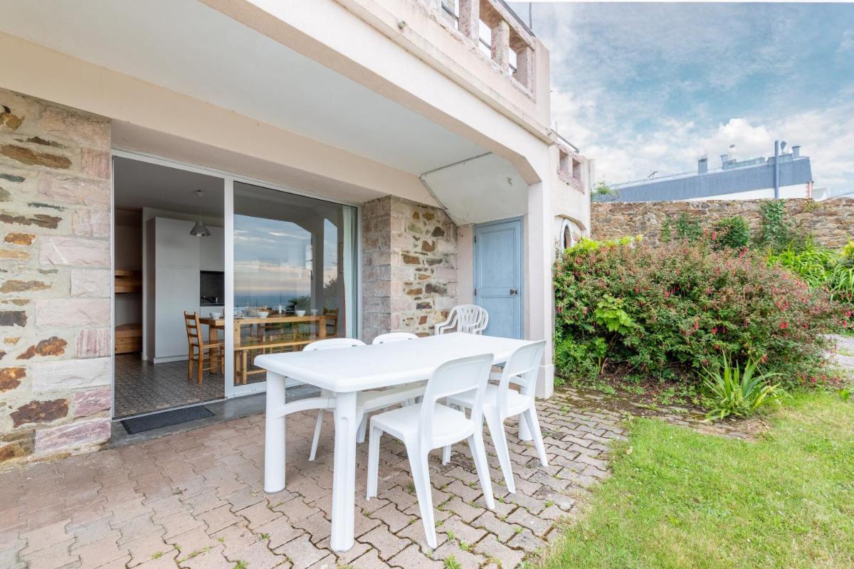 Terrasse et vue mer à Pléneuf-Val-André - Housity