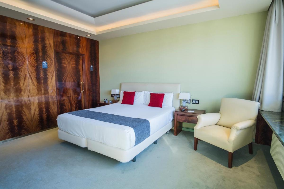 Cama o camas de una habitación en Alda Mirador del Moncayo