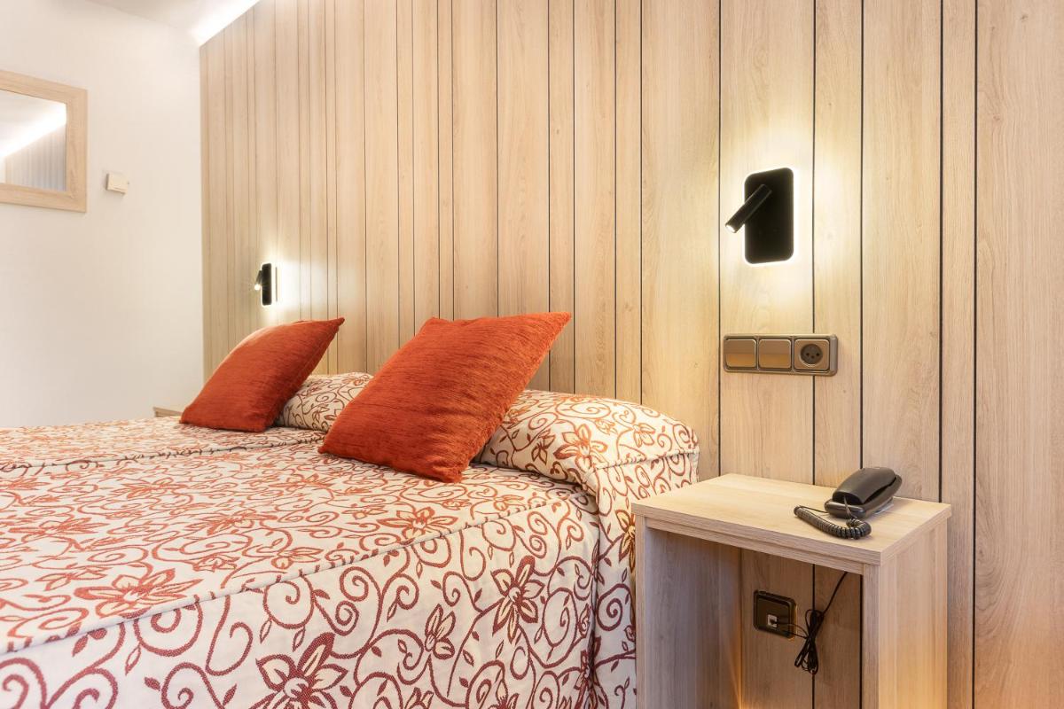 Cama o camas de una habitación en Hotel Eth Solan & SPA