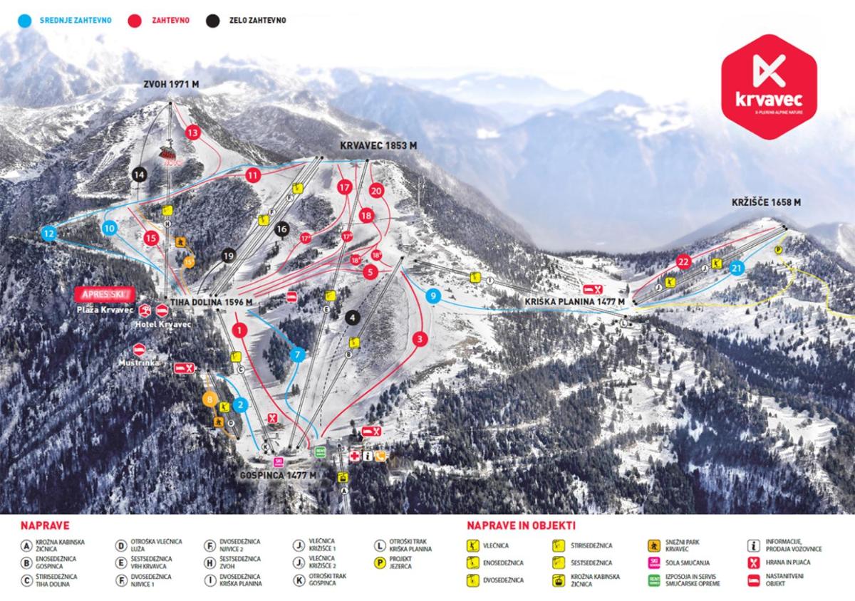 Apartma v objemu gora - Krvavec - Housity