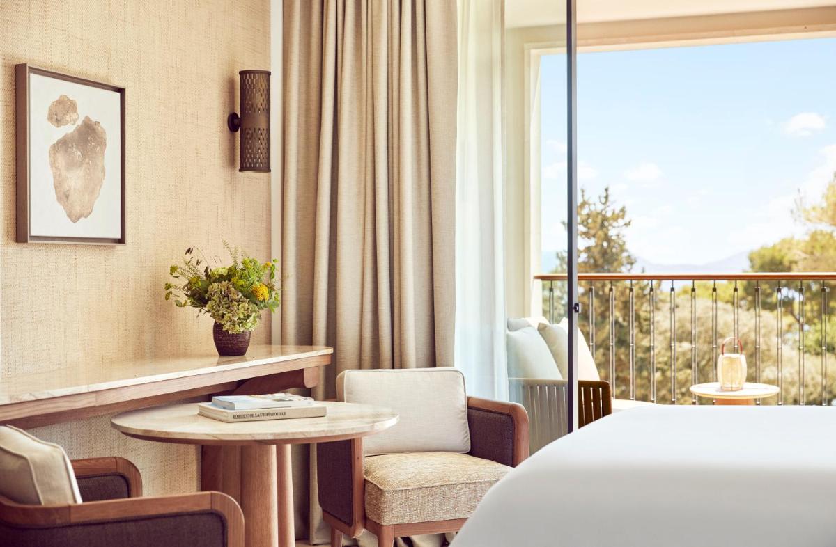 Cama o camas de una habitación en Four Seasons Resort Mallorca at Formentor