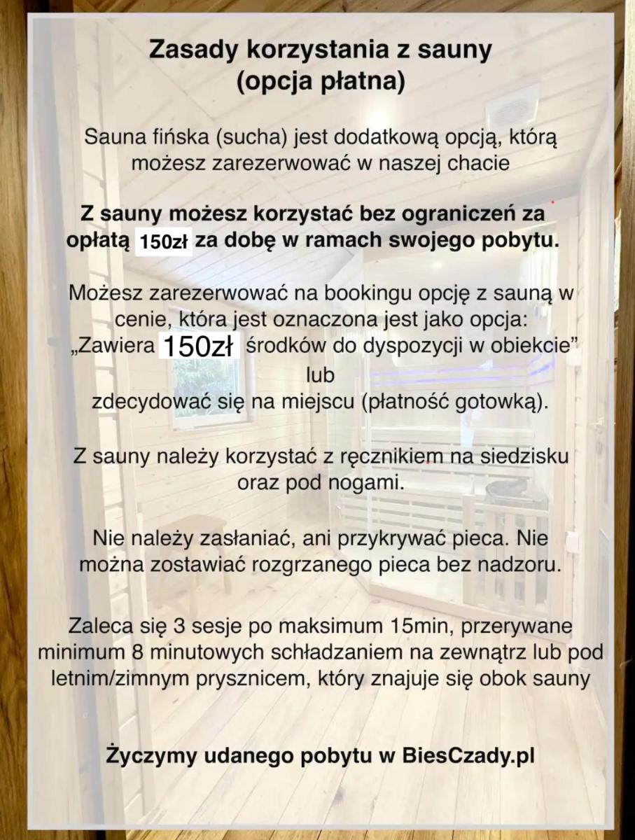Urocza chata z sauną w bieszczadzkim Parku Krajobrazowym - Housity