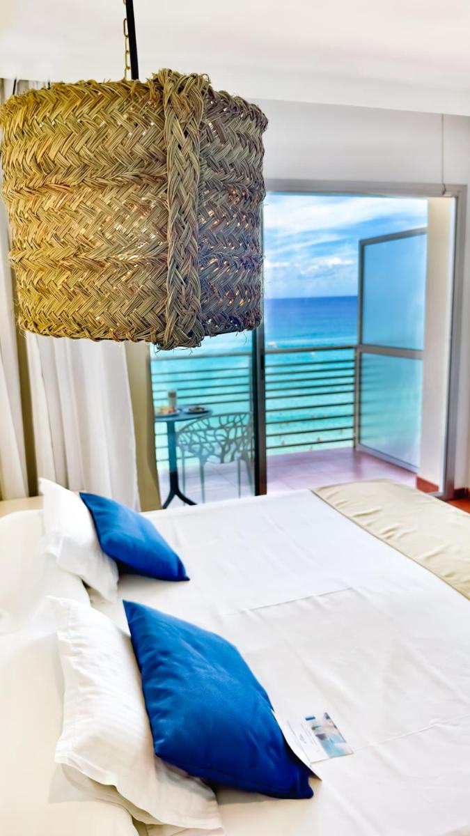 Cama o camas de una habitación en Hotel Na Forana