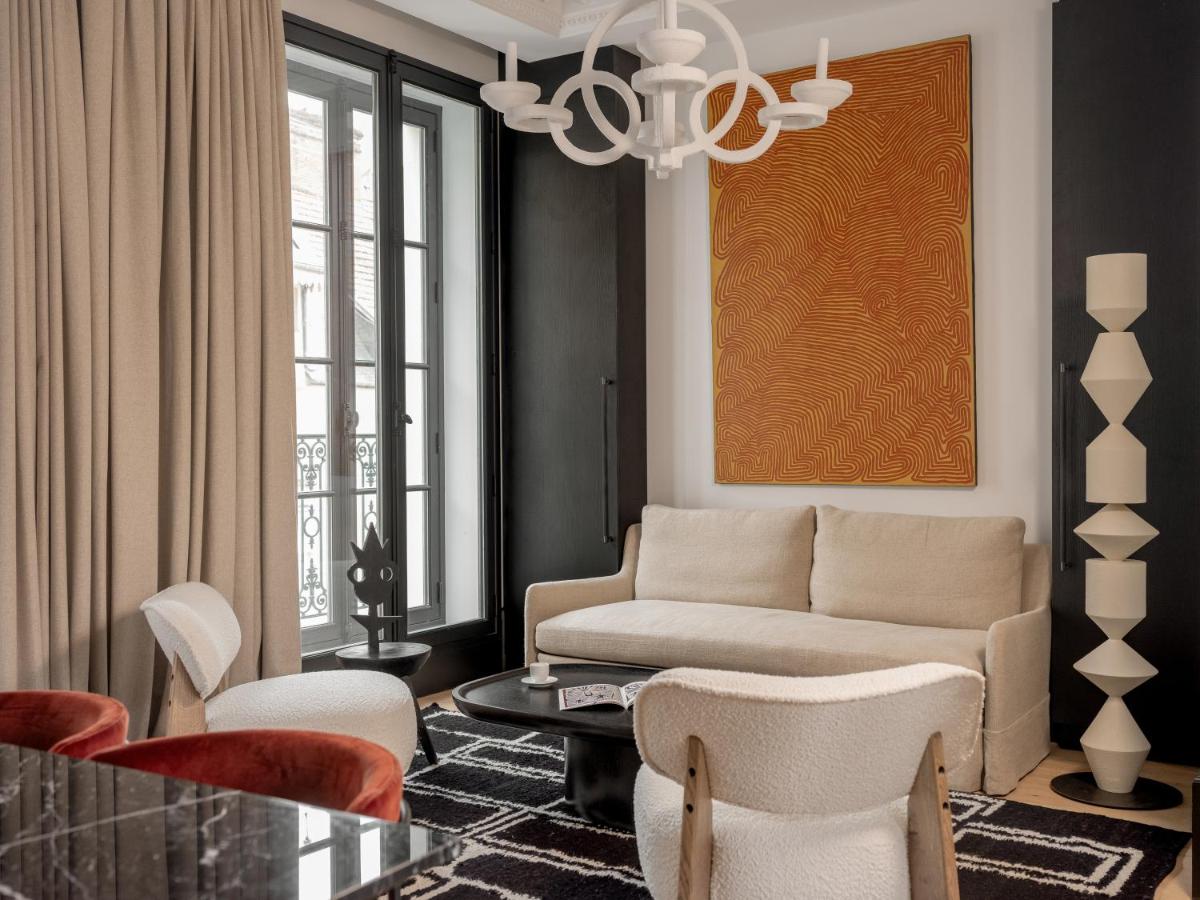 Coin salon dans l'établissement Balthazar Hotel & Spa Rennes - MGallery Collection