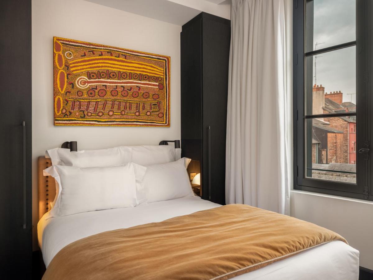 Un ou plusieurs lits dans un hébergement de l'établissement Balthazar Hotel & Spa Rennes - MGallery Collection