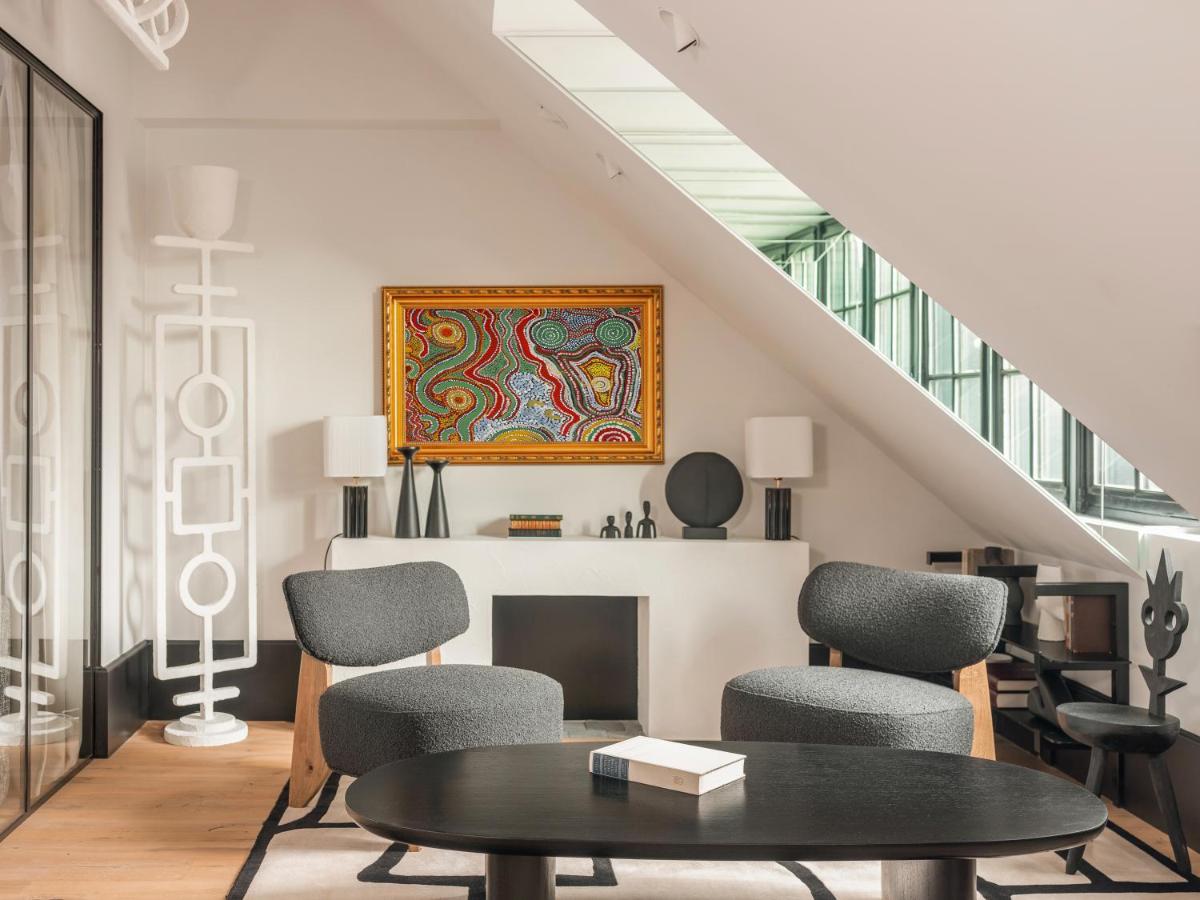 Coin salon dans l'établissement Balthazar Hotel & Spa Rennes - MGallery Collection