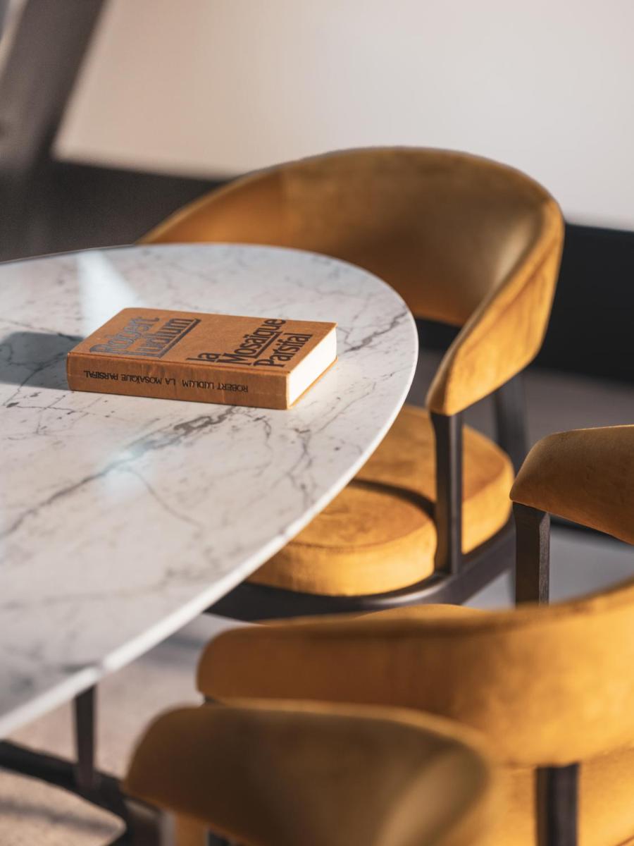 Coin salon dans l'établissement Balthazar Hotel & Spa Rennes - MGallery Collection