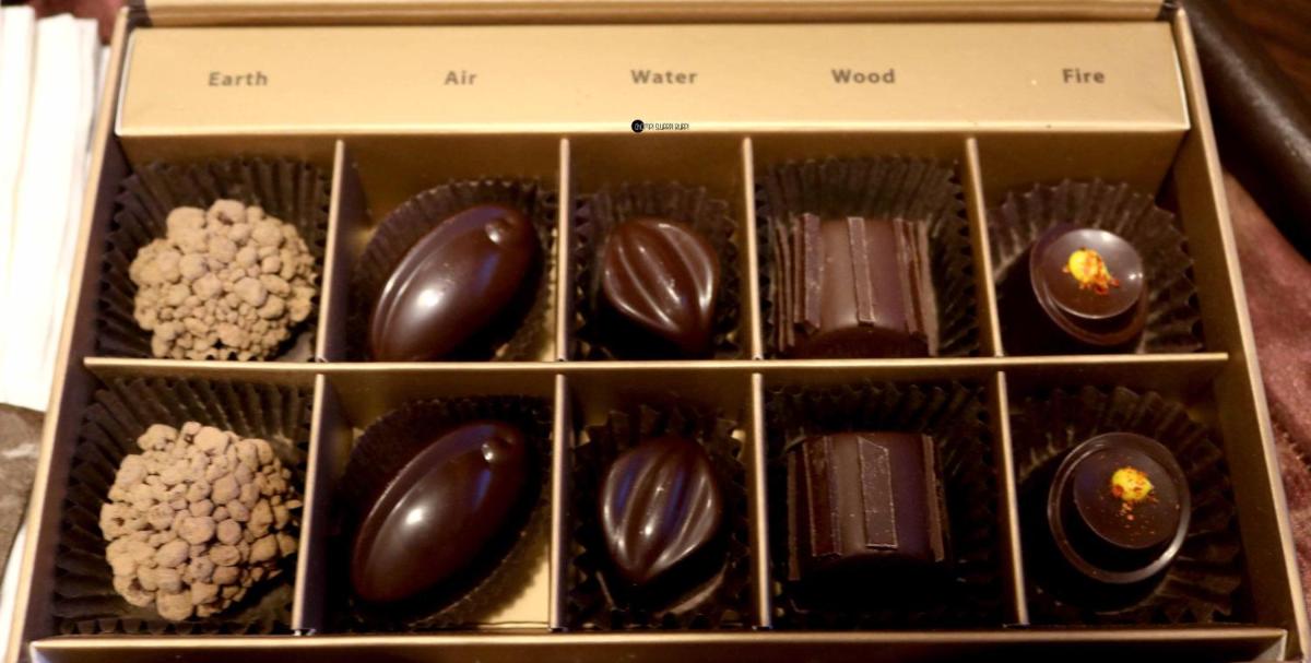 a box of chocolates and otherocolates at ITC Maurya, a Luxury Collection Hotel, New Delhi in New Delhi a box of chocolates and otherocolates at ITC Maurya, a Luxury Collection Hotel, New Delhi in New Delhi