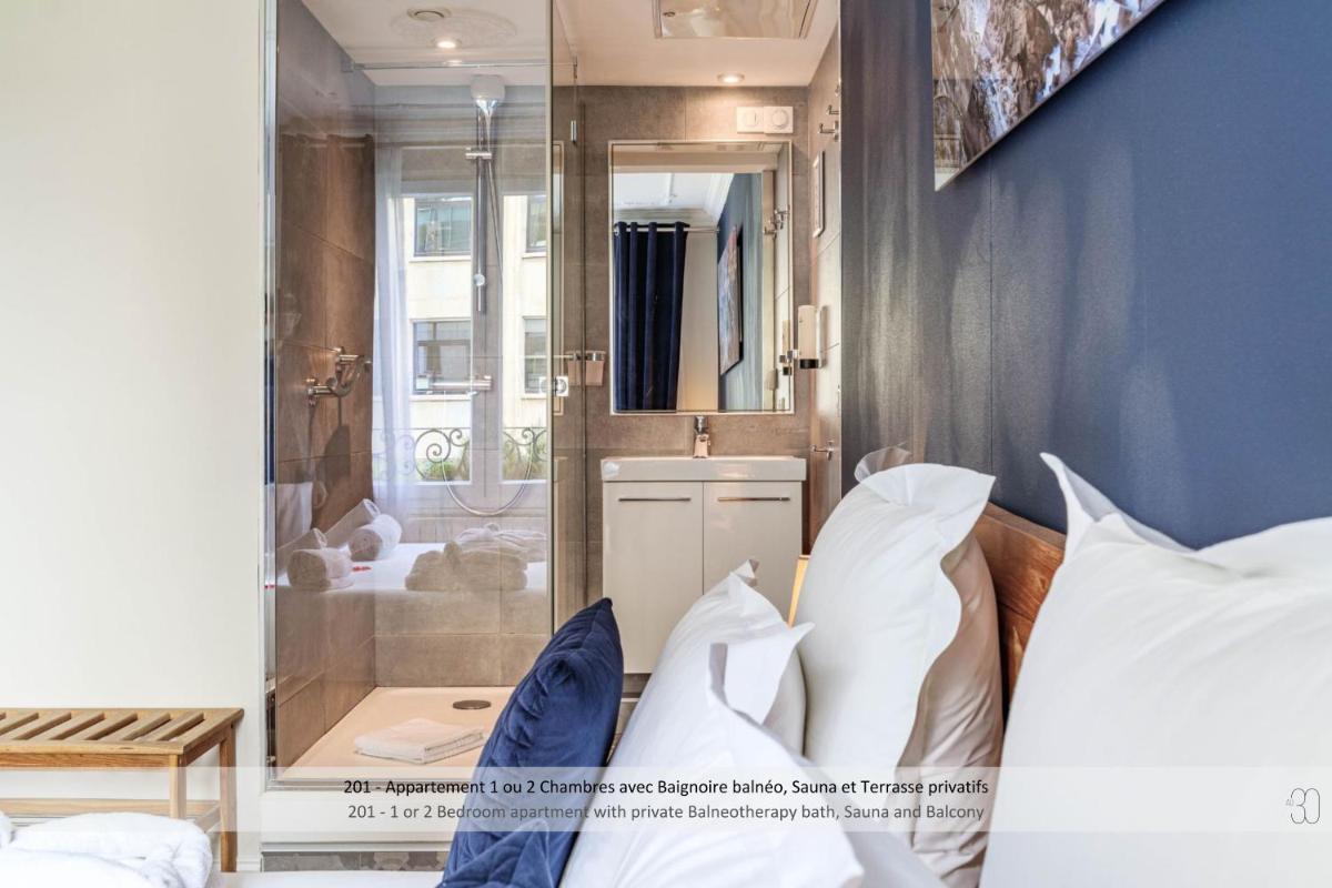 Salle de bains dans l'établissement Au 30 Lille Centre Grand Palais