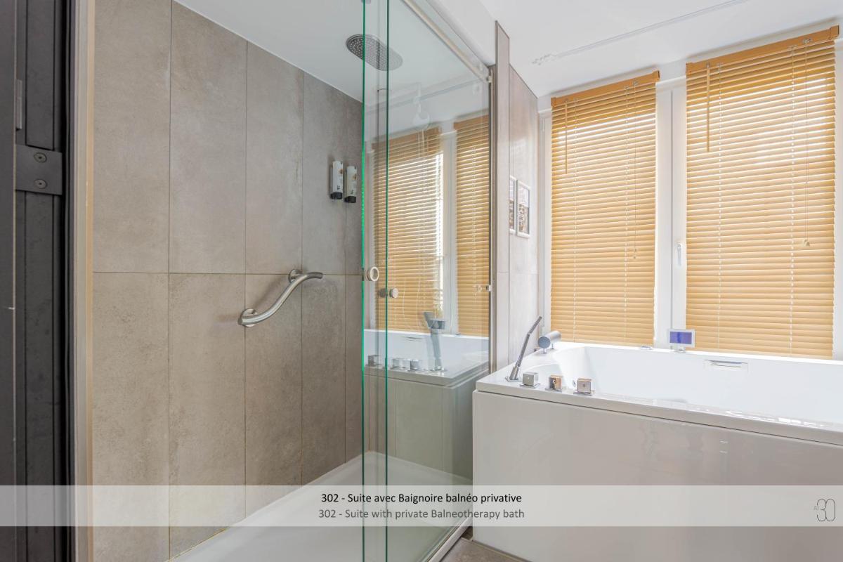 Salle de bains dans l'établissement Au 30 Lille Centre Grand Palais
