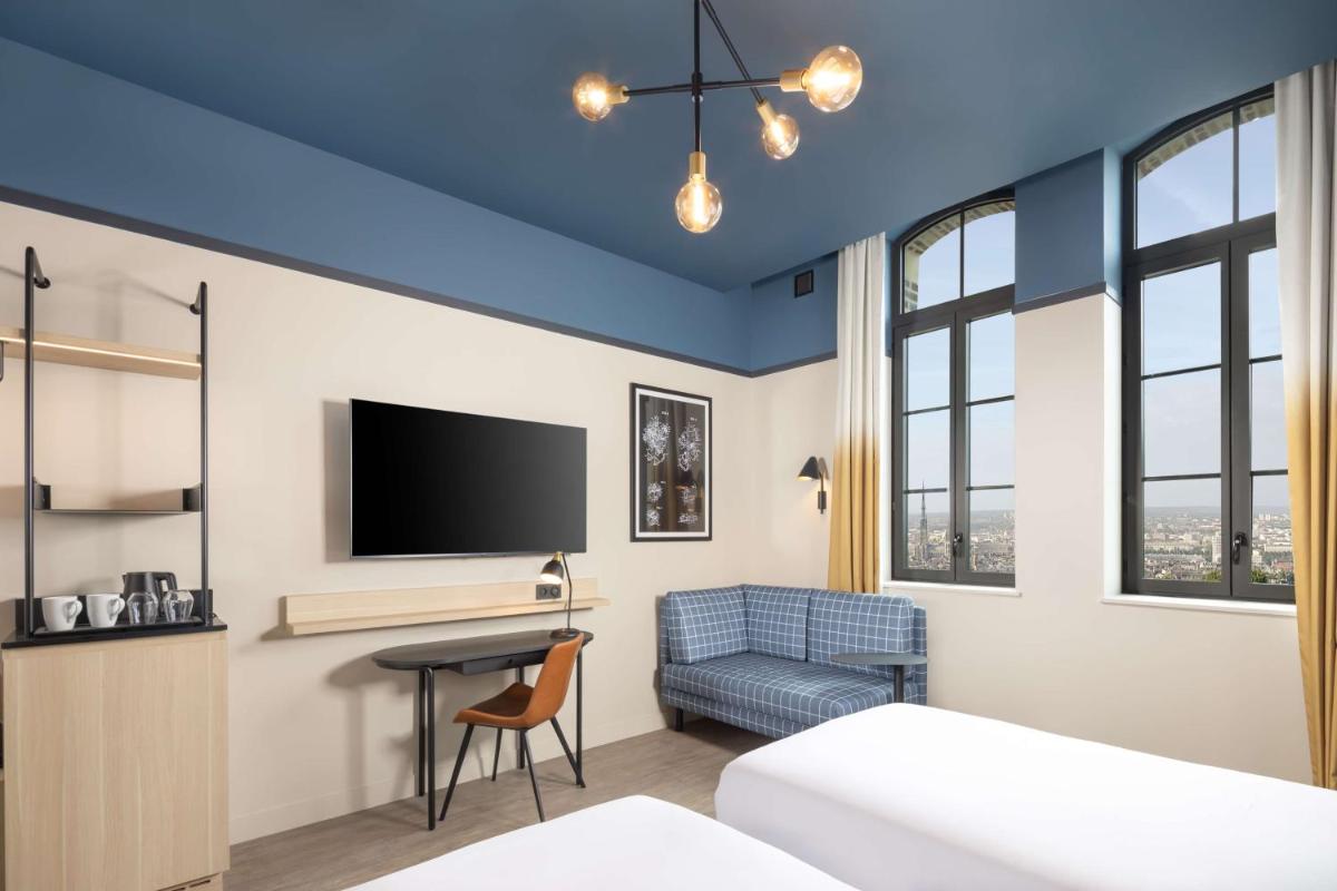 Télévision ou salle de divertissement dans l'établissement Hyatt Place Rouen