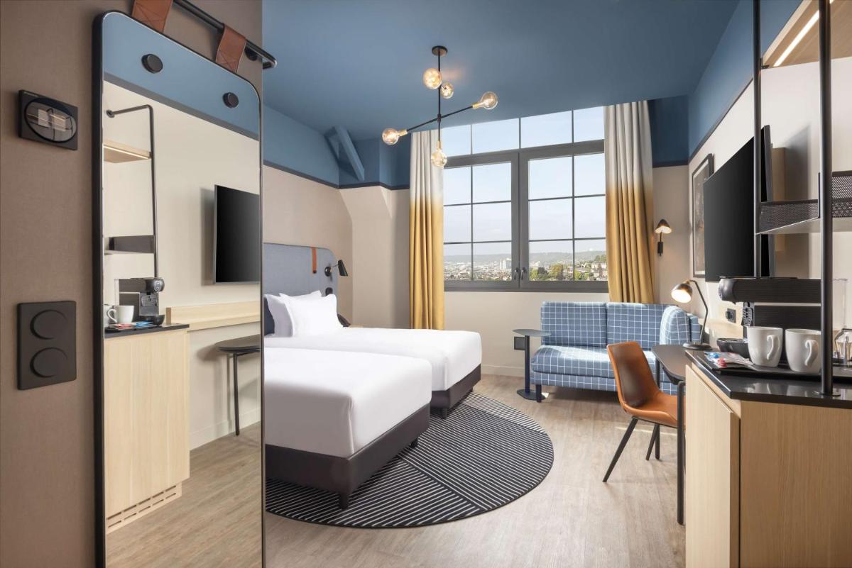 Cuisine ou kitchenette dans l'établissement Hyatt Place Rouen