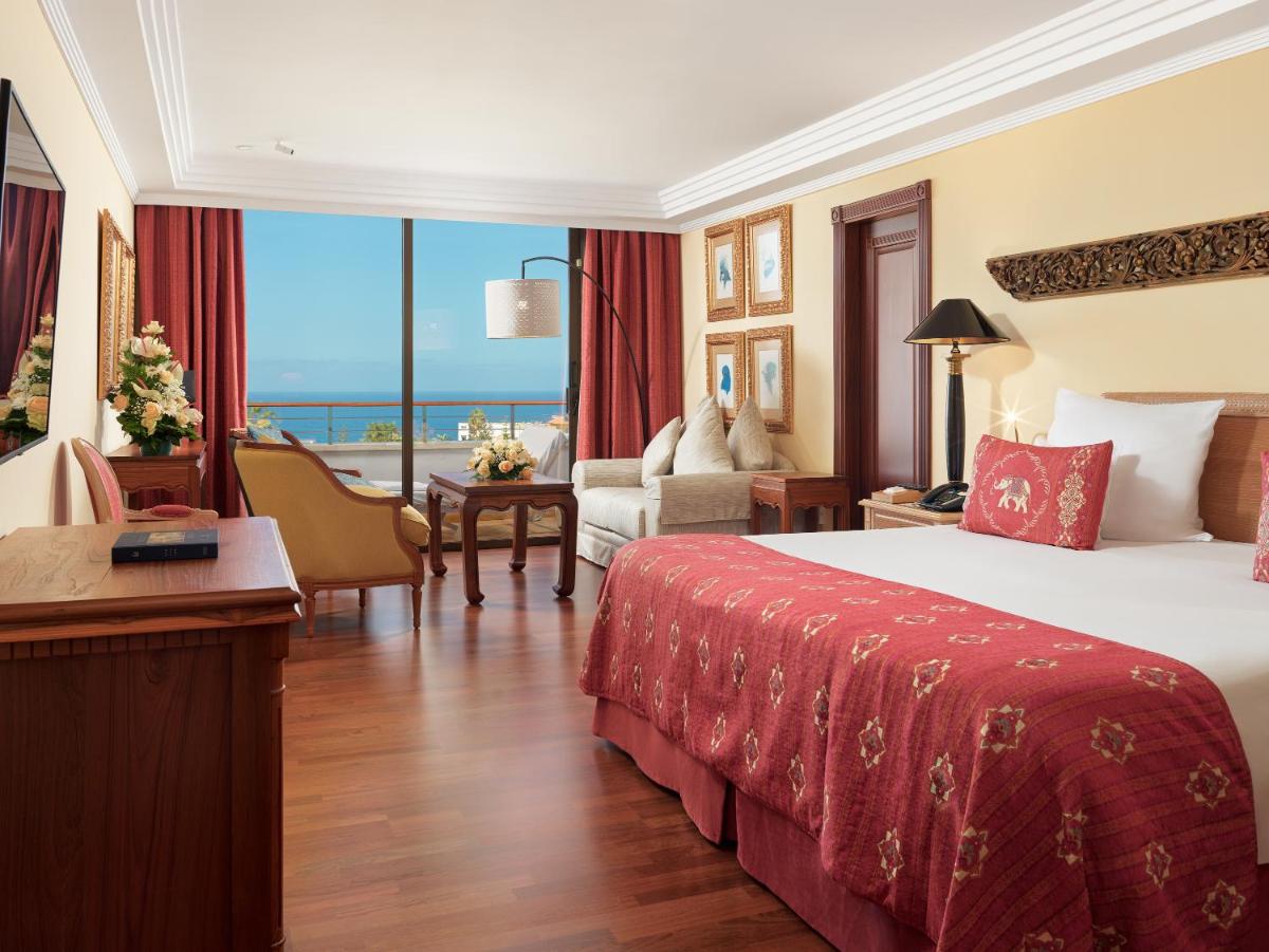 Cama o camas de una habitación en Hotel Botanico y Oriental Spa Garden