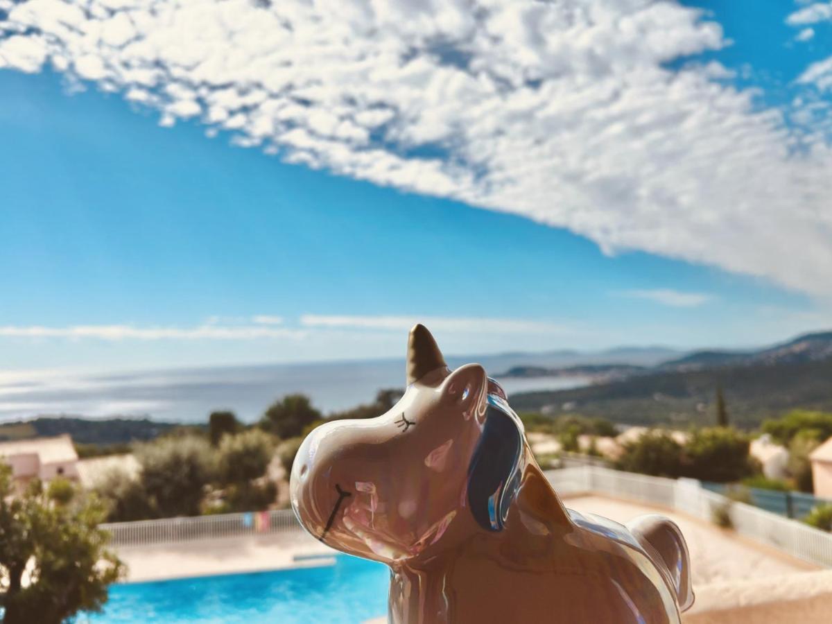 STUDIO POOL HOUSE VUE MER PANORAMIQUE AMAZING SEA VIEW WIFI LINGE INCLUT LINEN INCLUDEd - Housity