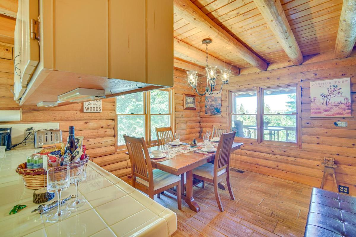 Crestline Area Vacation Rental Cabin with Decks! - Housity