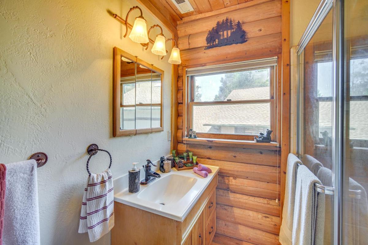 Crestline Area Vacation Rental Cabin with Decks! - Housity
