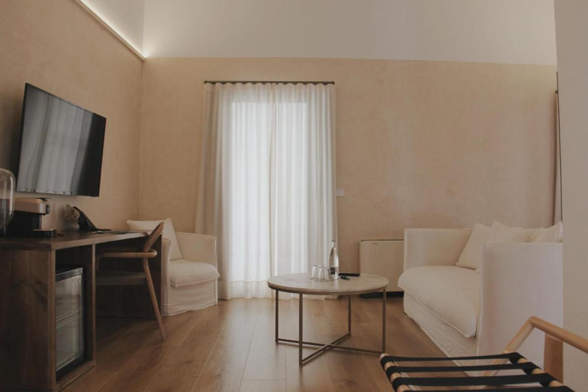 Zona de estar de Hotel Palau Macelli & Spa