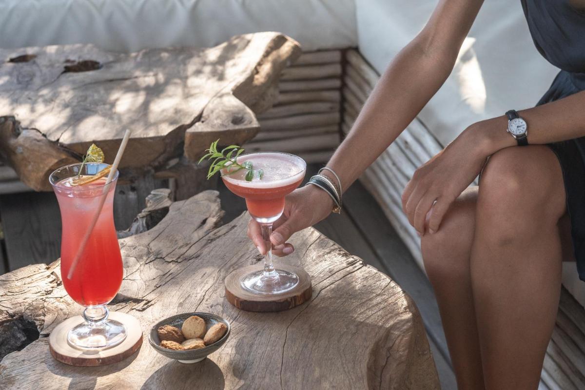 Boissons dans l'établissement Hotel A Piattatella