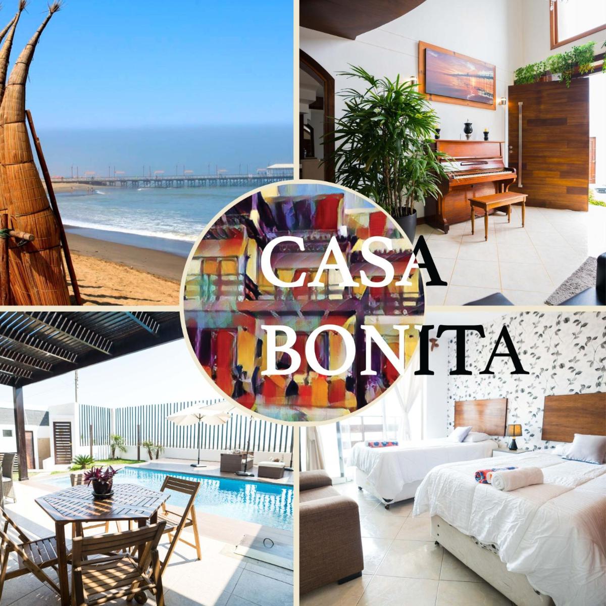 Hospedaje Casa Bonita Frente al Mar - Housity