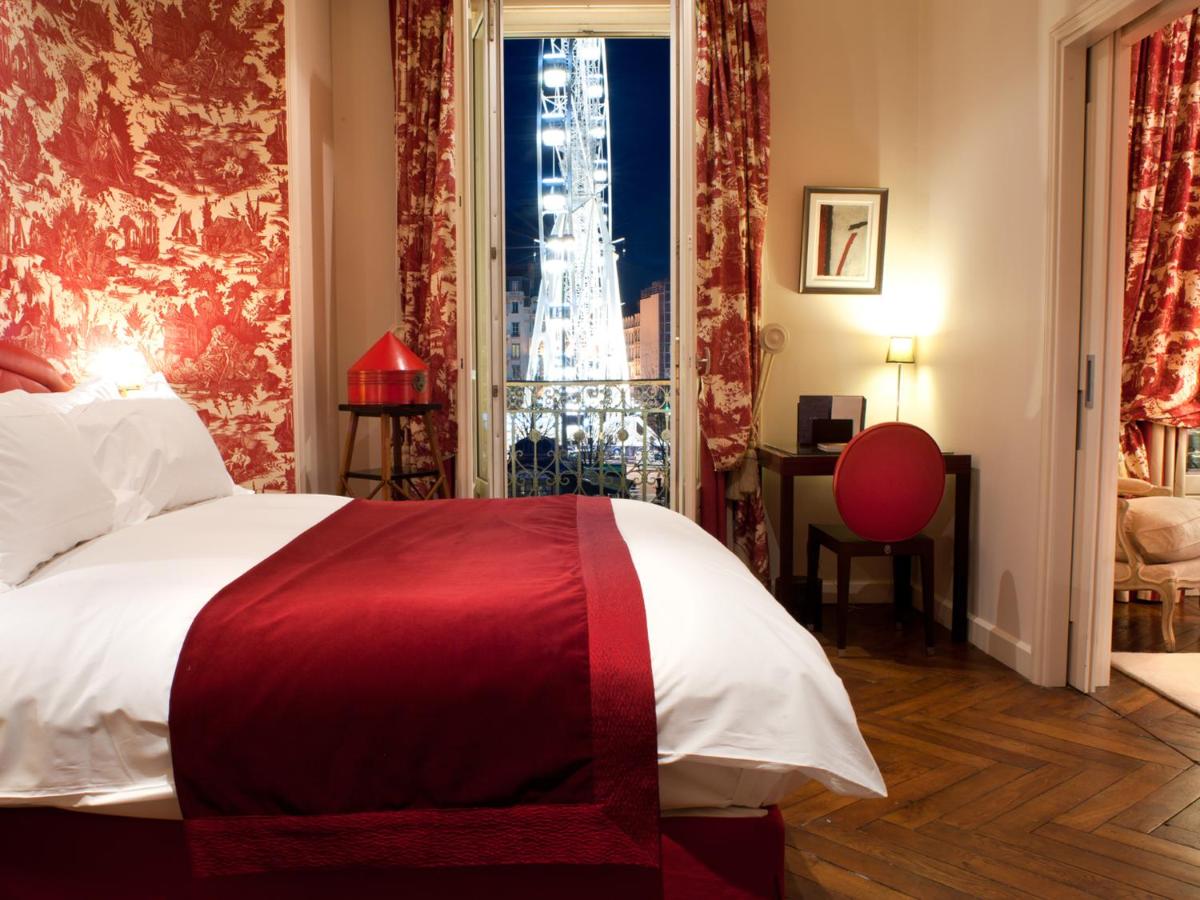 Un ou plusieurs lits dans un hébergement de l'établissement Le Royal Hotel Lyon - MGallery Collection