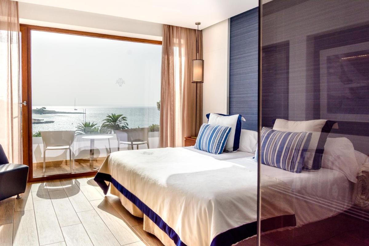 Cama o camas de una habitación en Hotel Son Caliu Spa Oasis