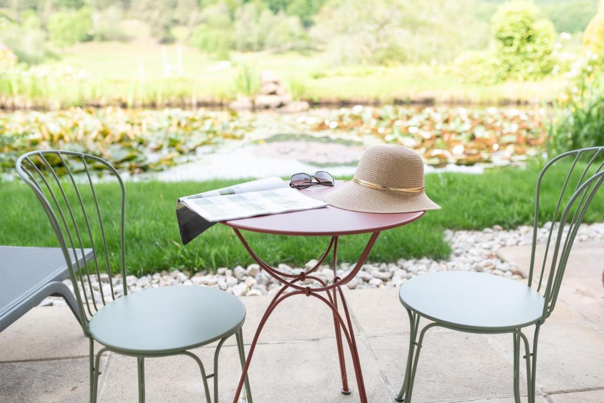 Jardin de l'établissement Le Domaine de Falgos Golf & Spa
