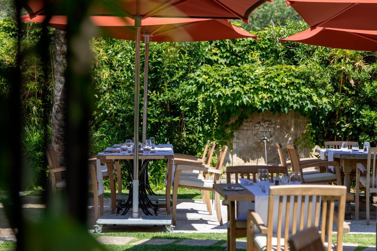 Jardin de l'établissement La Signoria & Spa