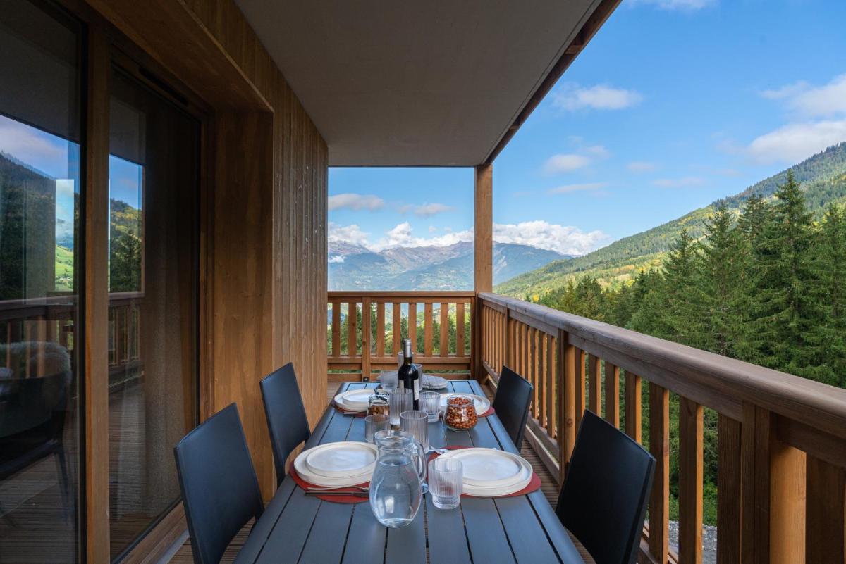 Vue générale sur la montagne ou vue sur la montagne depuis l'appart'hôtel
