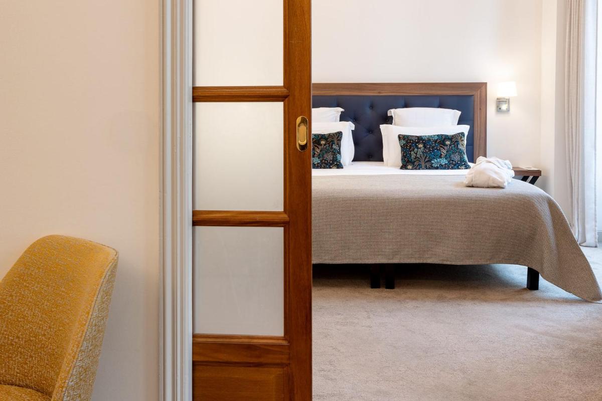 Un ou plusieurs lits dans un hébergement de l'établissement Westminster Hotel & Spa Nice