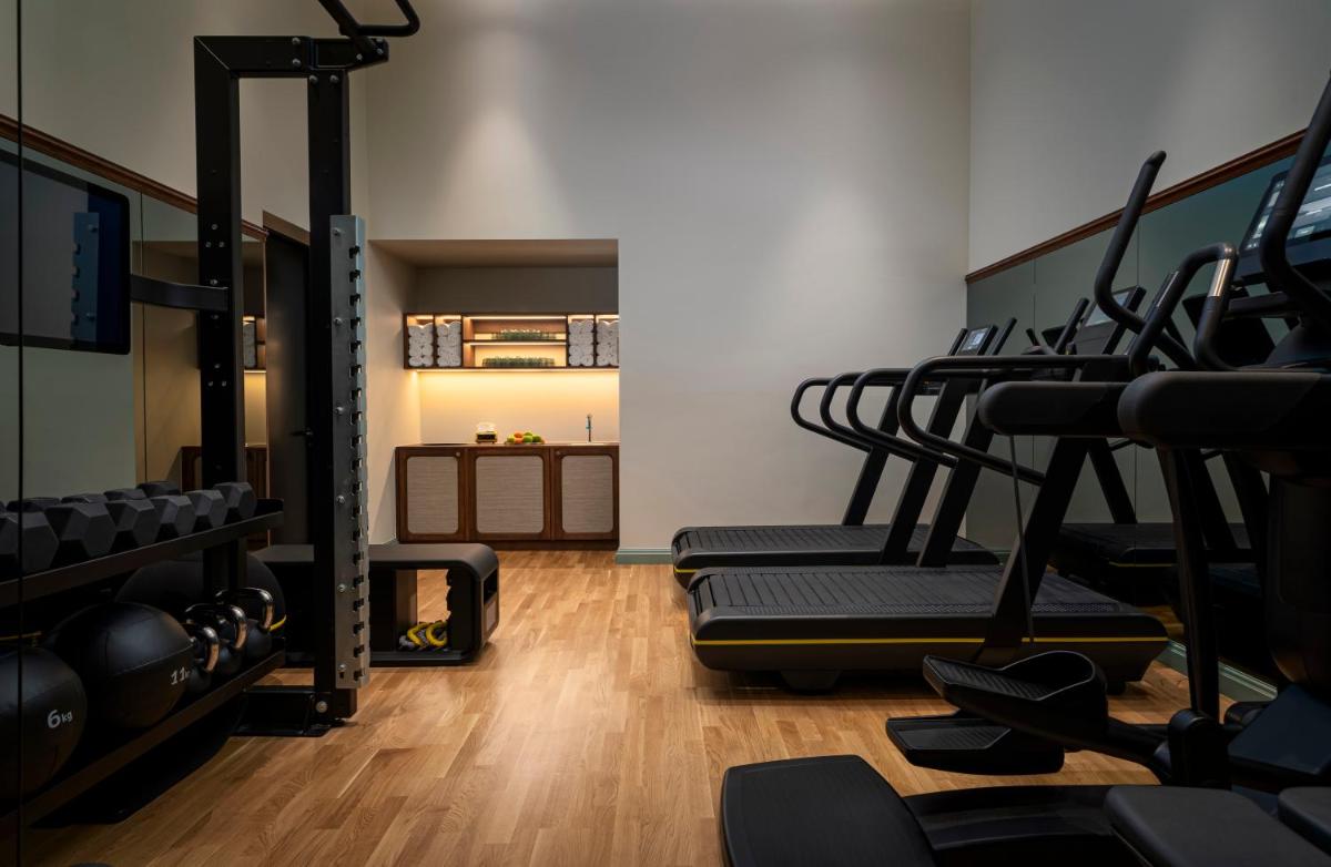 Das Fitnesscenter und/oder die Fitnesseinrichtungen in der Unterkunft Brunfels Hotel, in the Unbound Collection by Hyatt