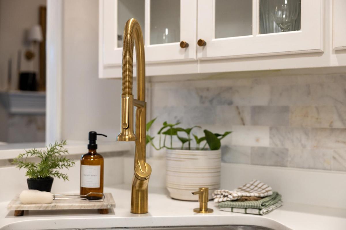 Sink into the Luxe Corner Tub at an Upscale, Spacious Home - Housity
