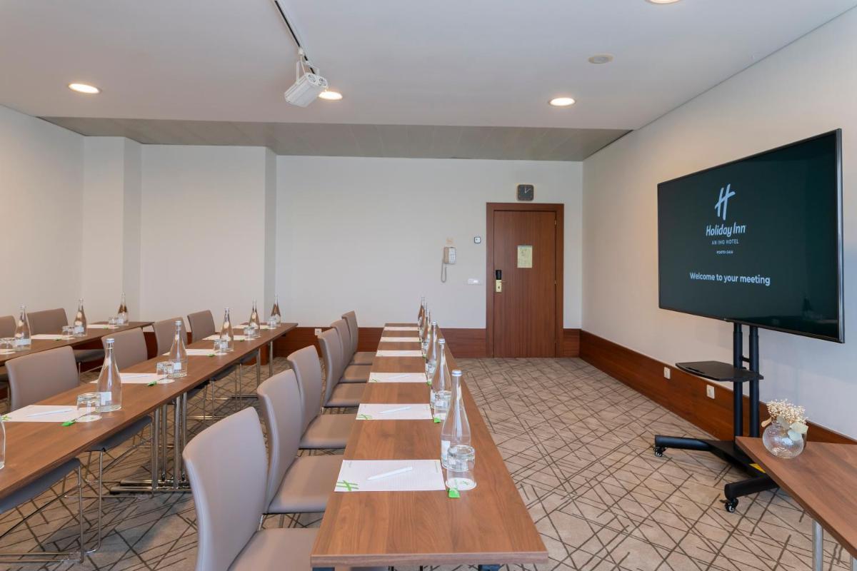 A área empresarial e/ ou a sala de conferências de Gaia Residence