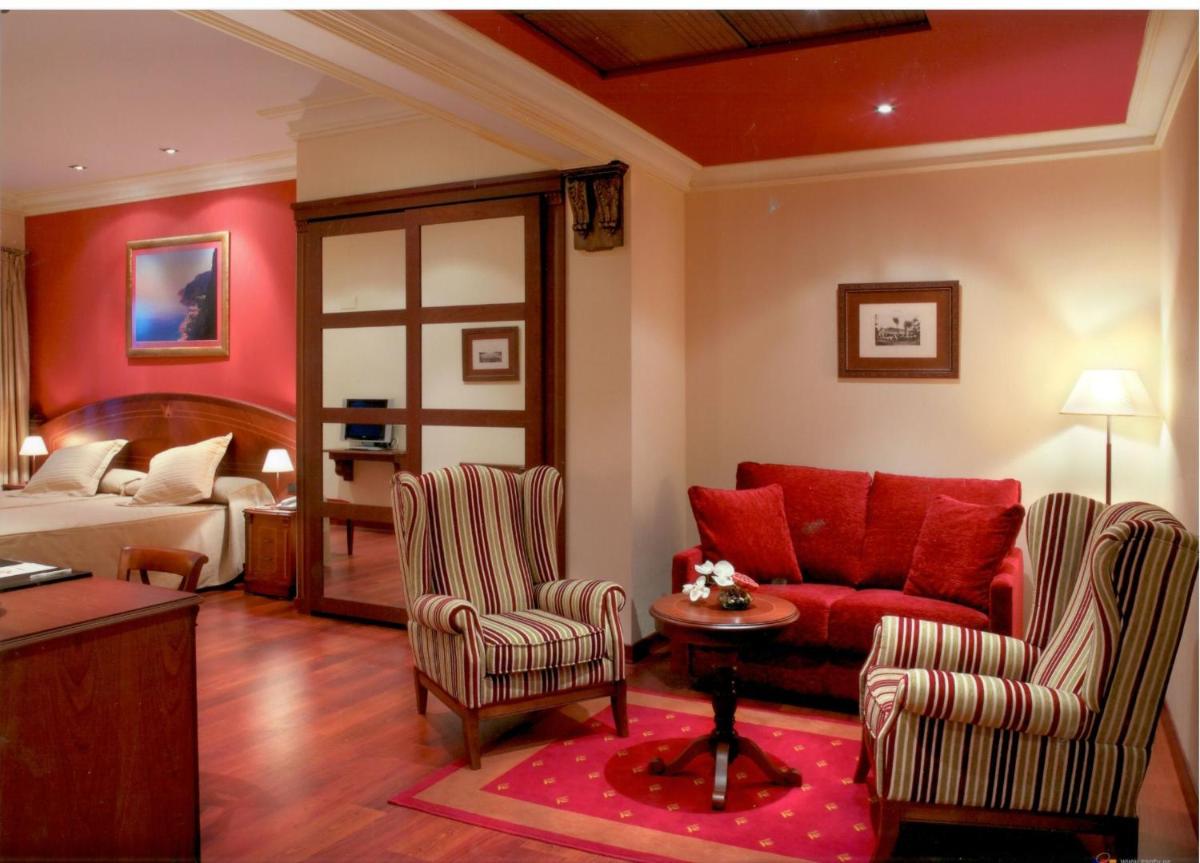 Zona de estar de Hotel Palacio de la Magdalena