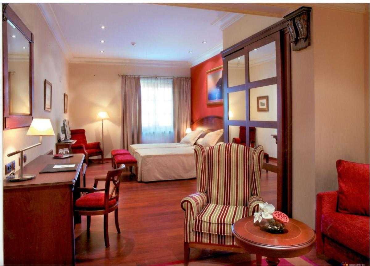 Zona de estar de Hotel Palacio de la Magdalena
