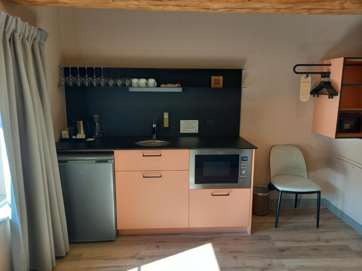 Cuisine ou kitchenette dans l'établissement La Maison Rabelais
