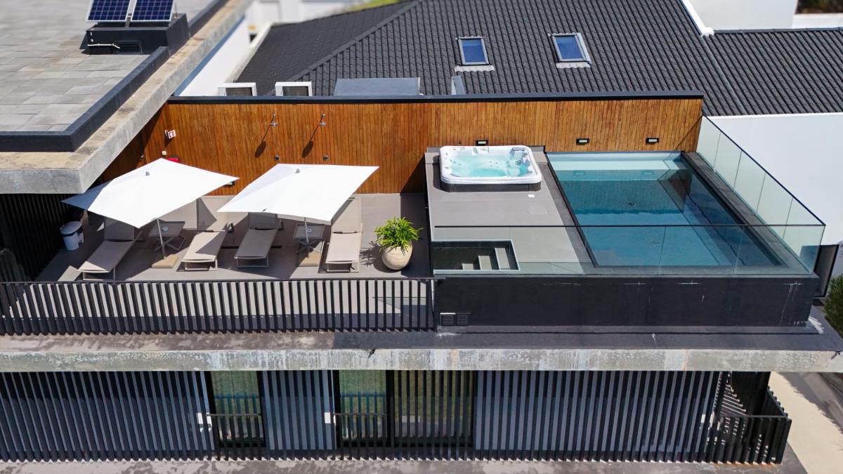 A piscina em ou perto de Aqua - Pópulo Eco Village