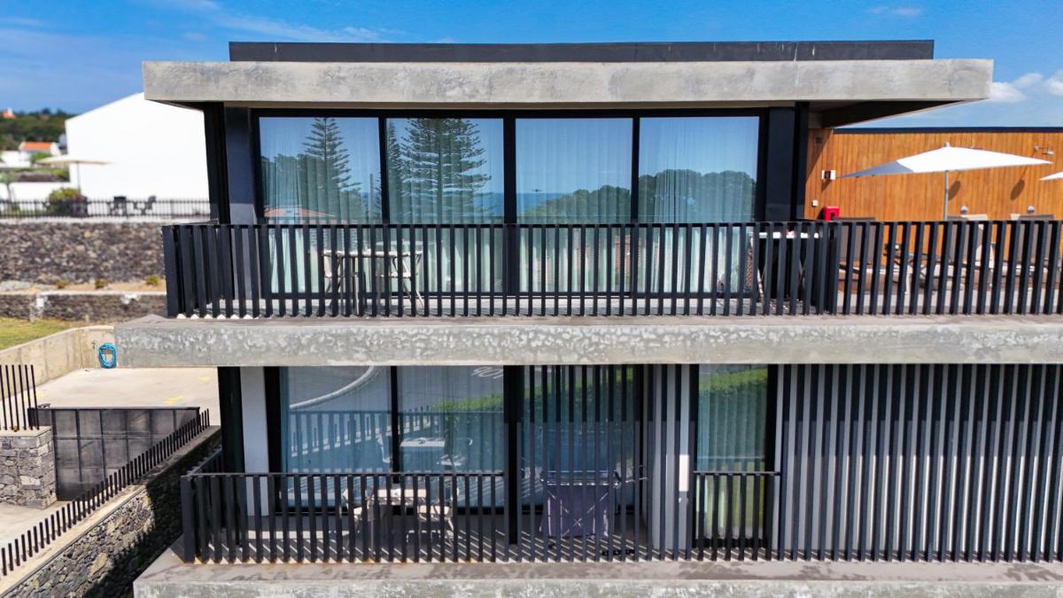 Uma varanda ou terraço em Aqua - Pópulo Eco Village