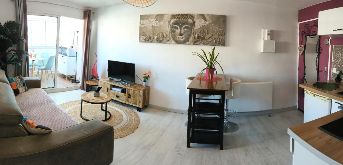 La Perle Marine, Cosy et rénové, 200 m de la plage, 1 chambre, parking et Wifi - Hizvo